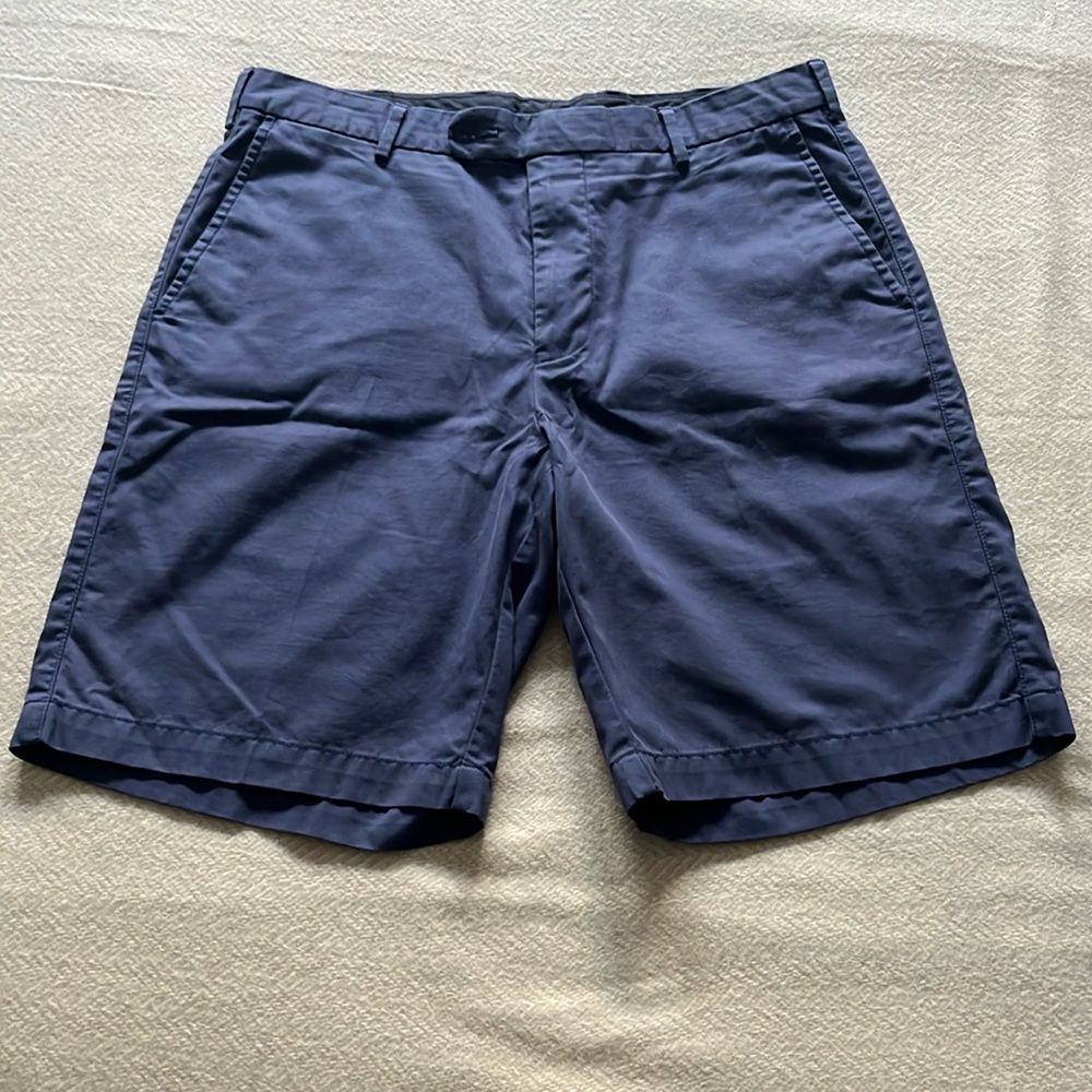 Peter Millar navy shorts